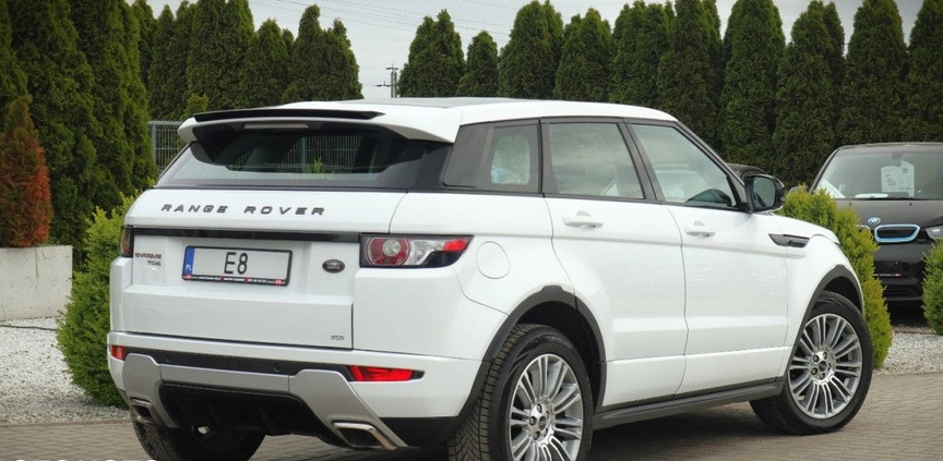 Land Rover Range Rover Evoque cena 69900 przebieg: 185000, rok produkcji 2012 z Słupca małe 436